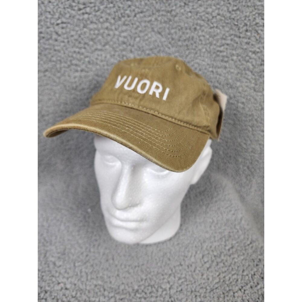 Vuori Ball Cap Hat Camel Tan NWT Unisex Mens Womens Adjustable Logo
